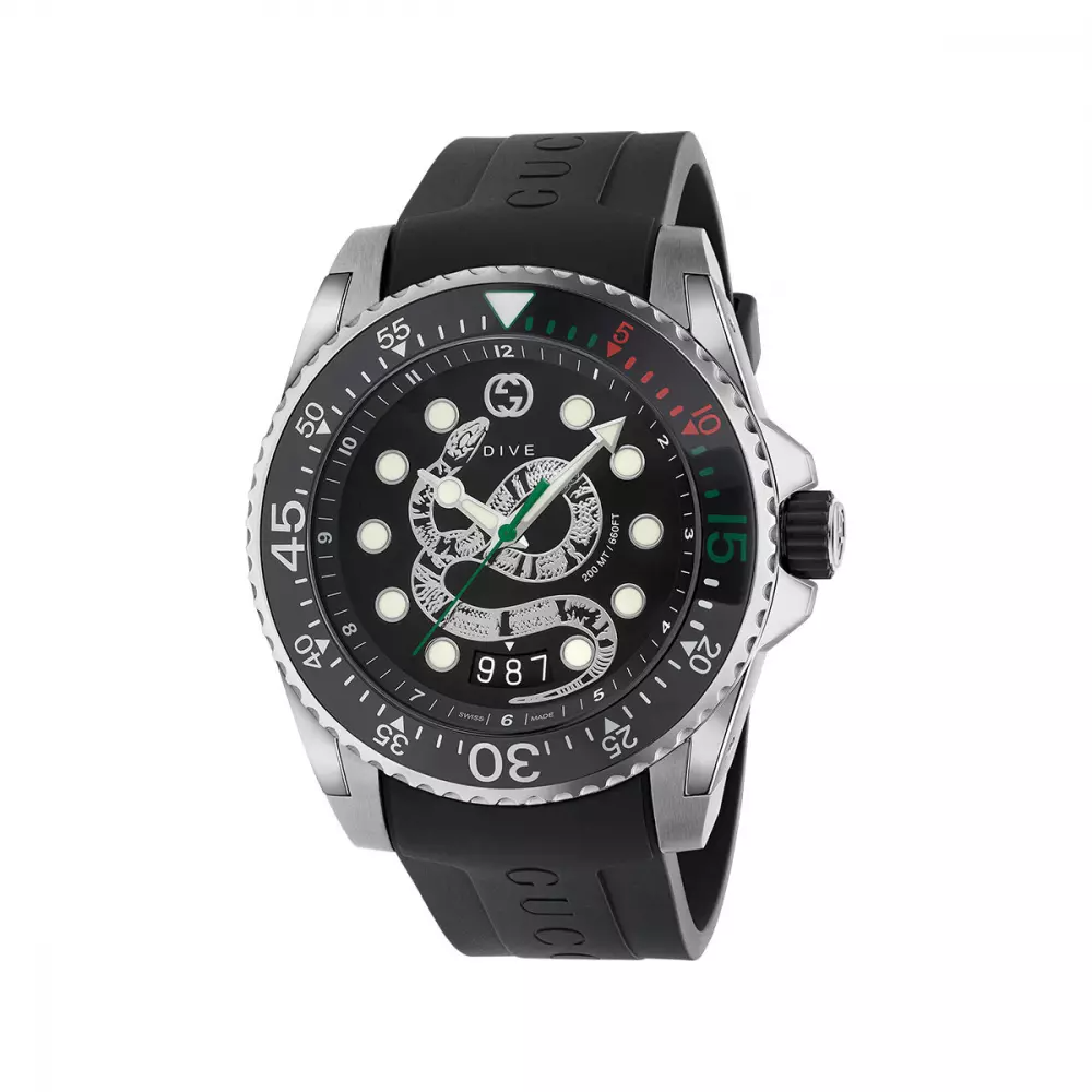 Gucci Dive Quartz Watch 45mm - YA136217