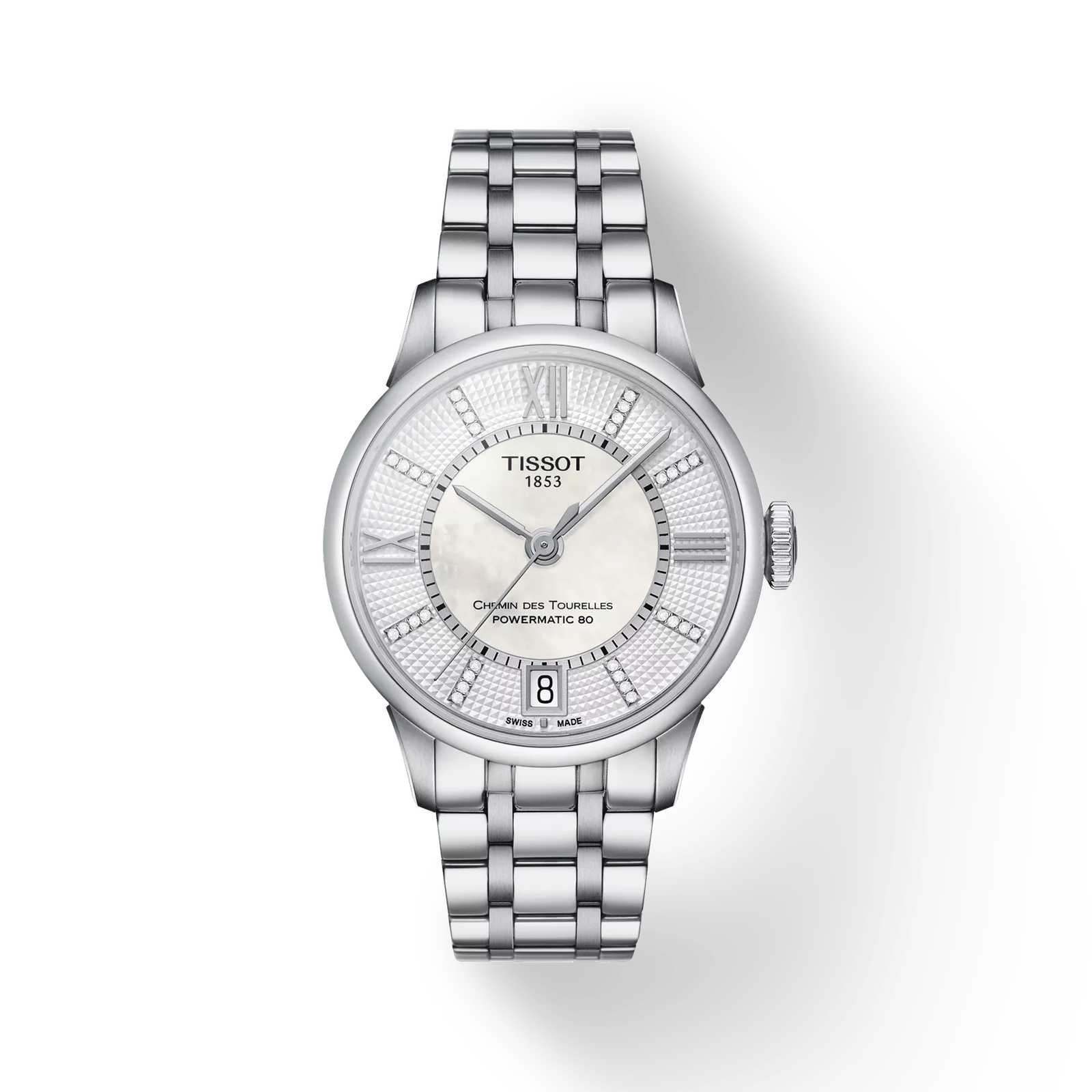 Tissot Chemin Des Tourelles Powermatic 80 Lady Automatic Watch 32mm - T099.207.11.116.00