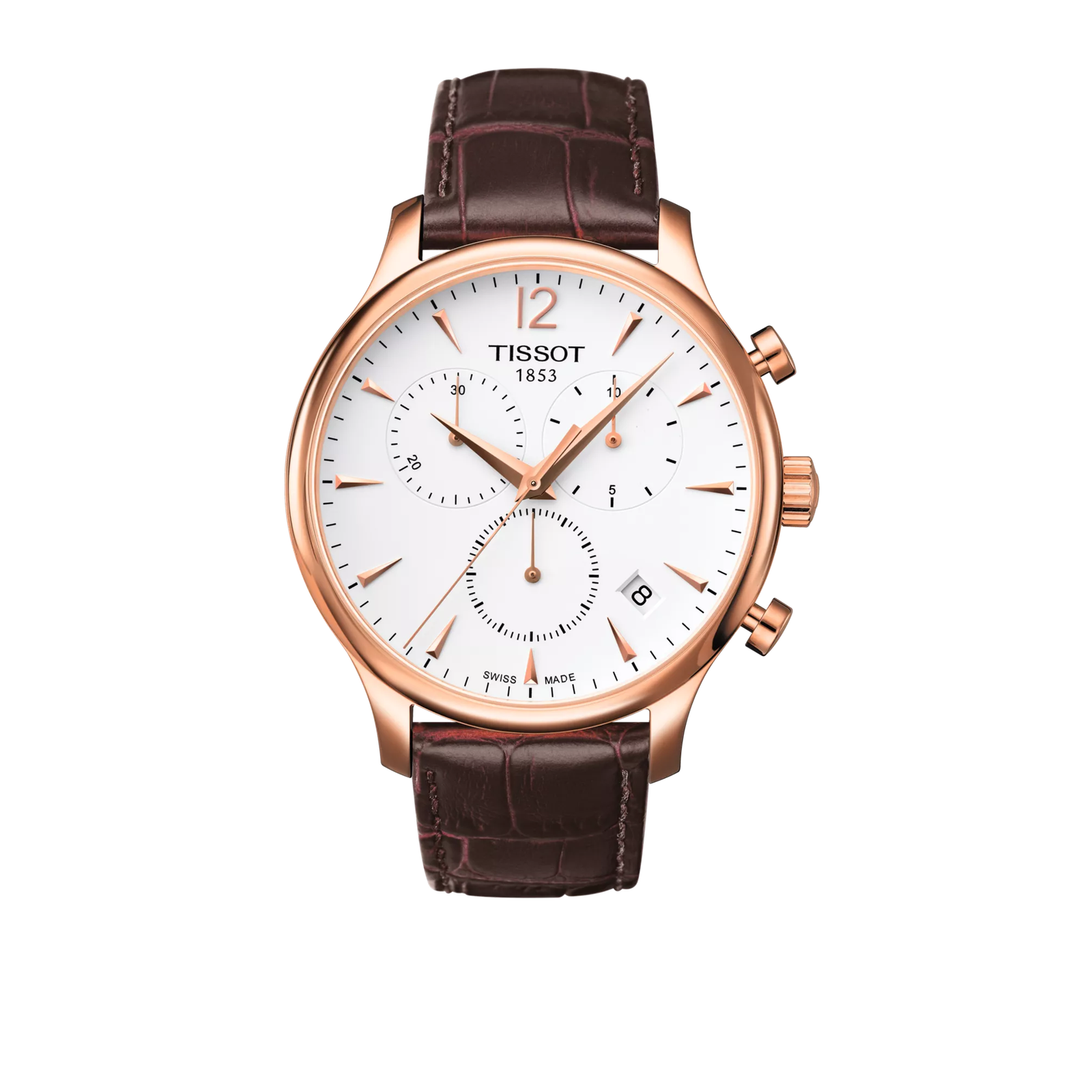 Tissot Tradition Chronograph Quartz Watch 42mm - T063.617.36.037.00