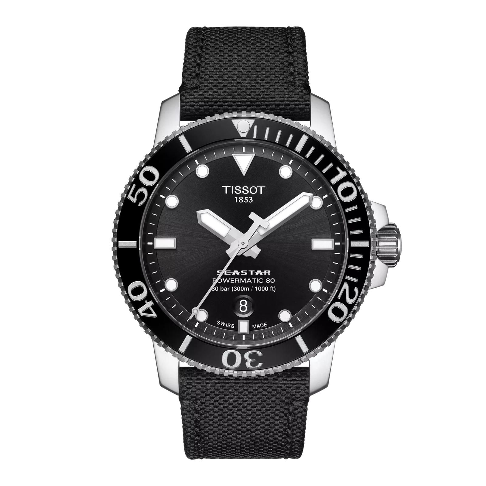Tissot Seastar 1000 Powermatic 80 Automatic Watch 43mm - T120.407.17.051.00