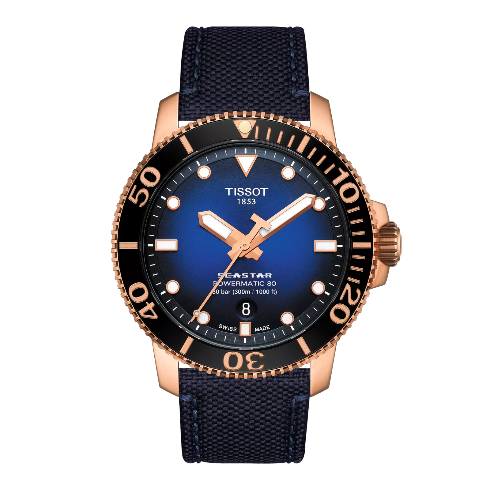 Tissot Seastar 1000 Powermatic 80 Automatic Watch 43mm - T120.407.37.041.00