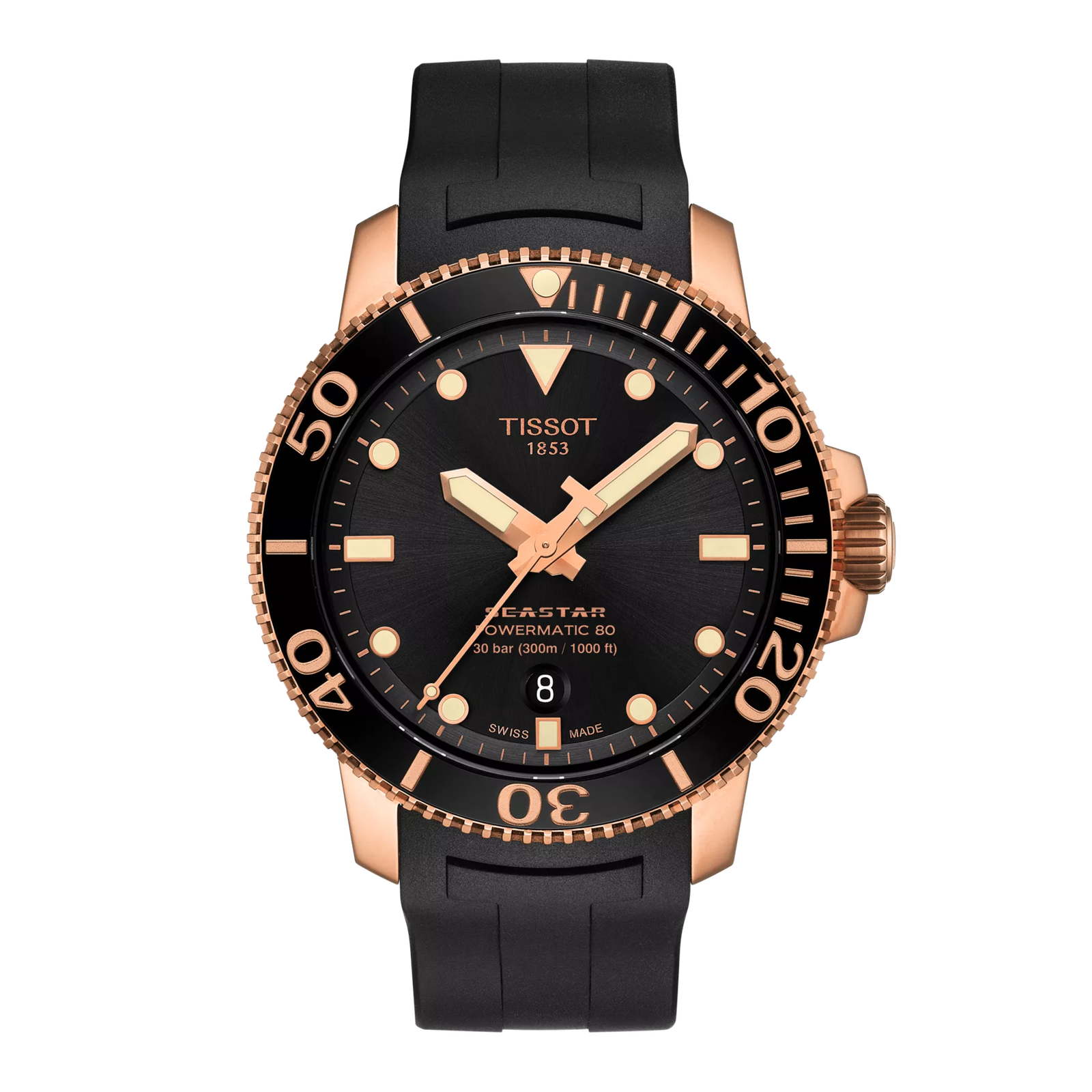 Tissot Seastar 1000 Powermatic 80 Automatic Watch 43mm - T120.407.37.051.01