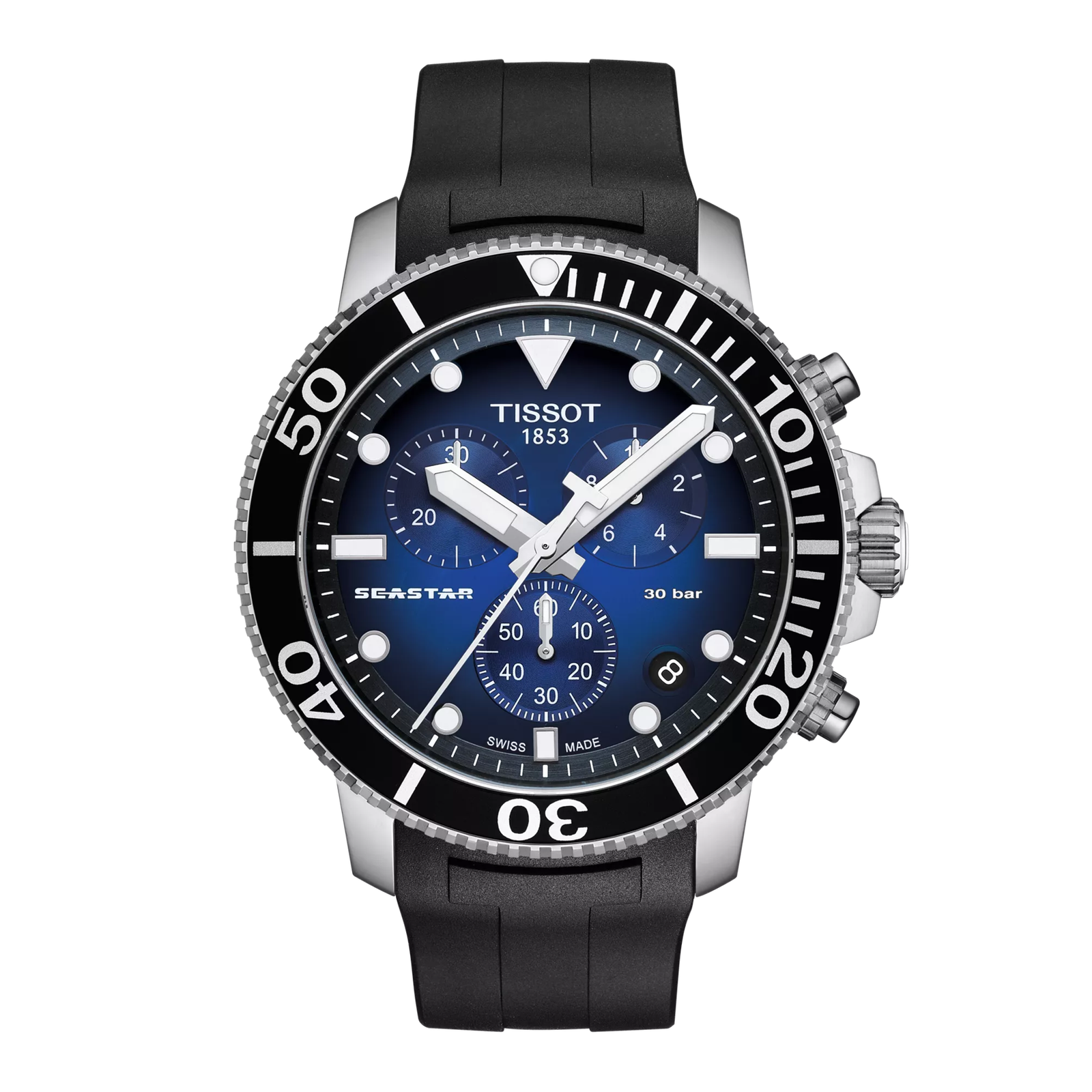 Tissot Seastar 1000 Chronograph Quartz Watch 45.5mm - T120.417.17.041.00