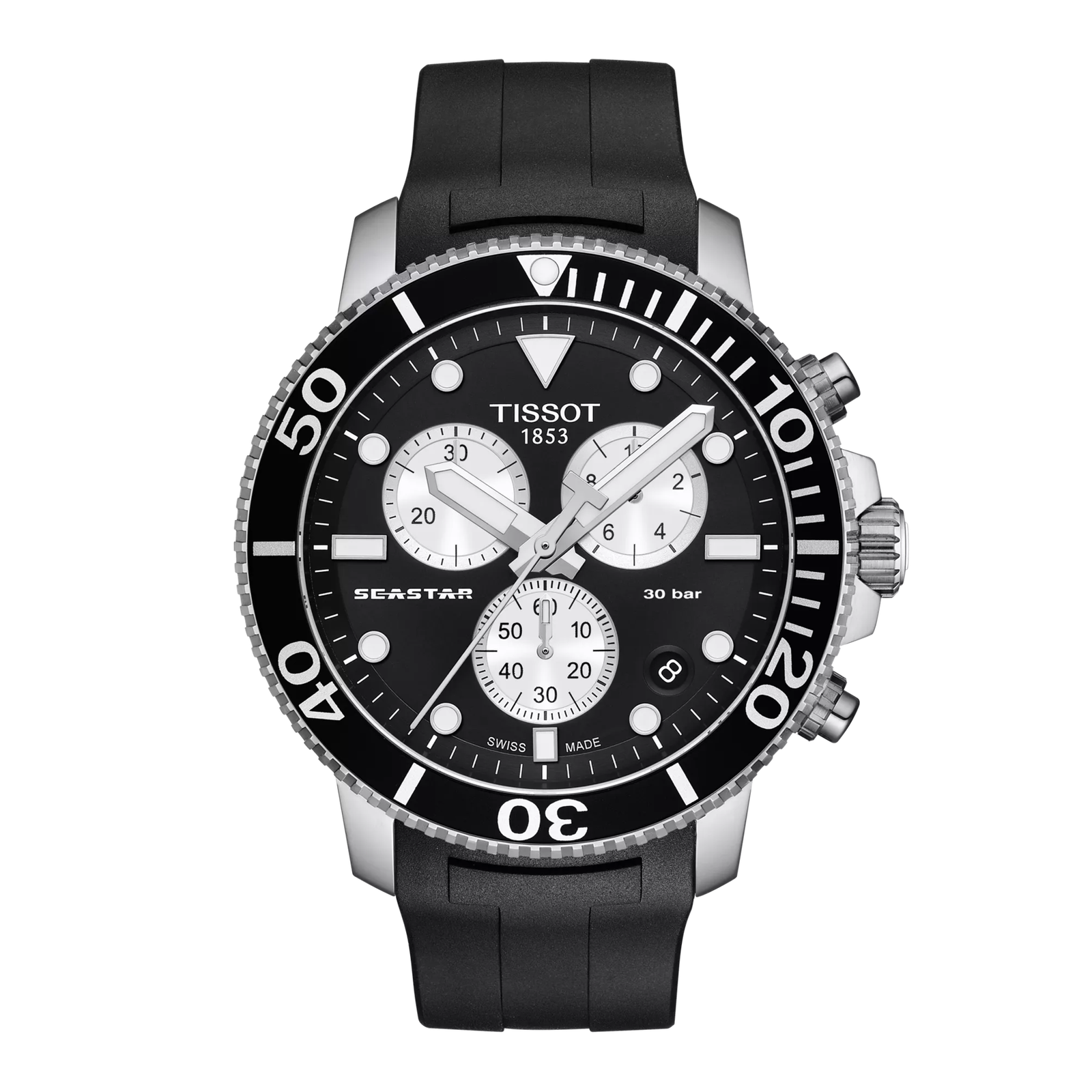 Tissot Seastar 1000 Chronograph Quartz Watch 45.5mm - T120.417.17.051.00
