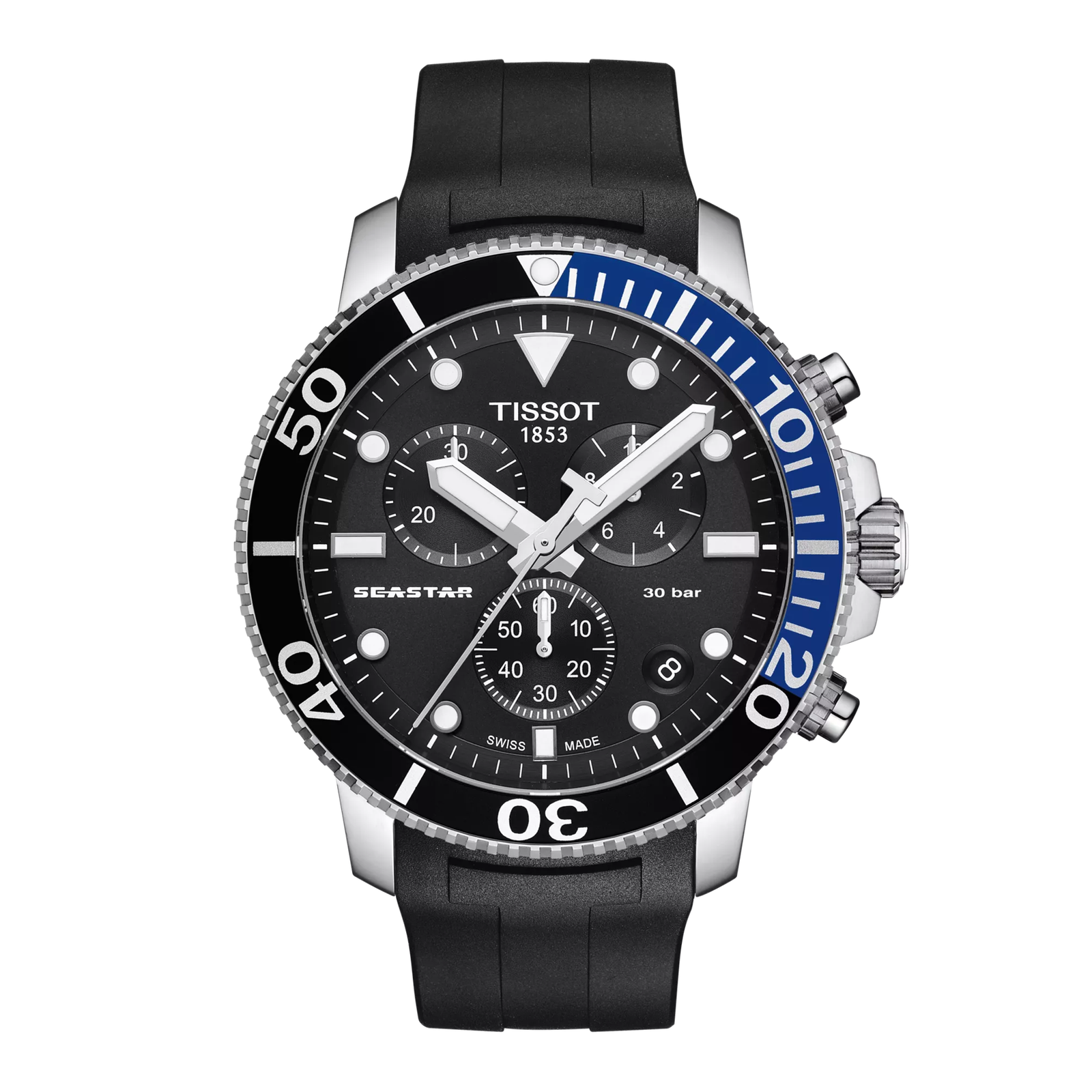 Tissot Seastar 1000 Chronograph Quartz Watch 45.5mm - T120.417.17.051.02