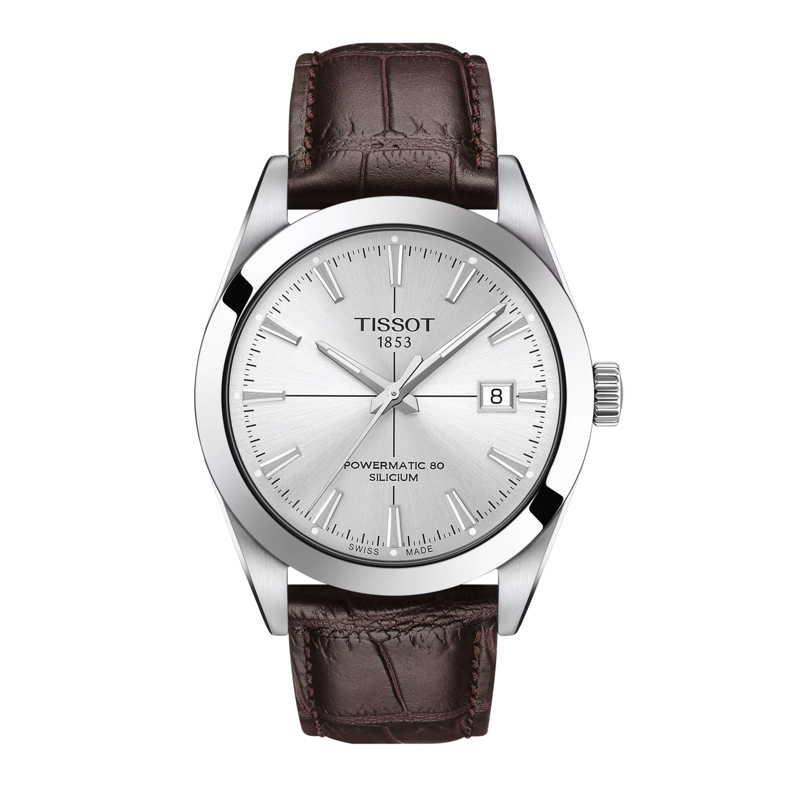 Tissot Gentleman Powermatic 80 Silicium Automatic Watch 40mm - T127.407.16.031.01