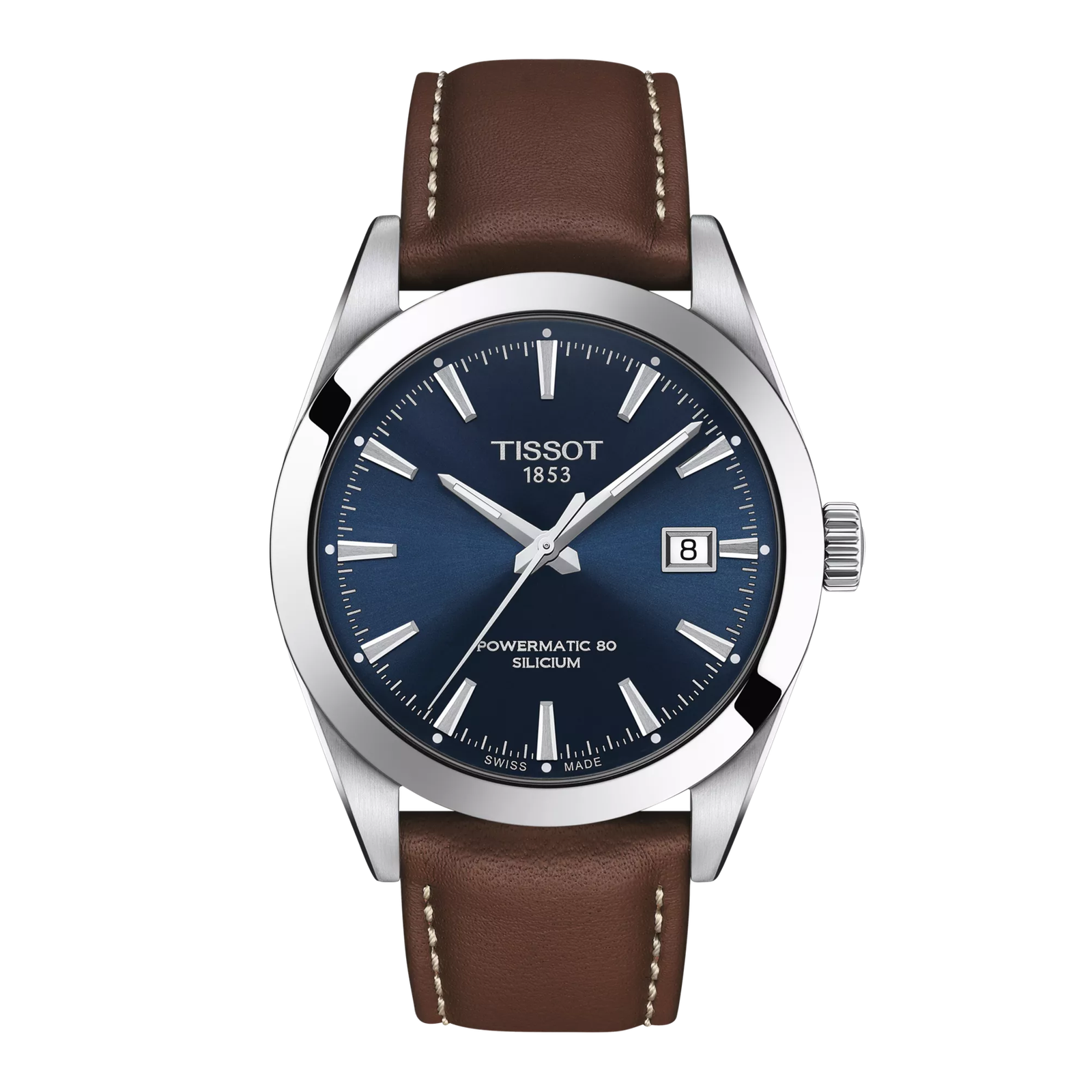 Tissot Gentleman Powermatic 80 Silicium Automatic Watch 40mm - T127.407.16.041.00