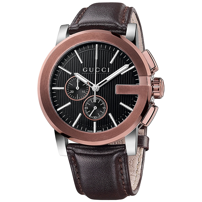 Gucci G-Chrono Quartz Watch 44mm - YA101202