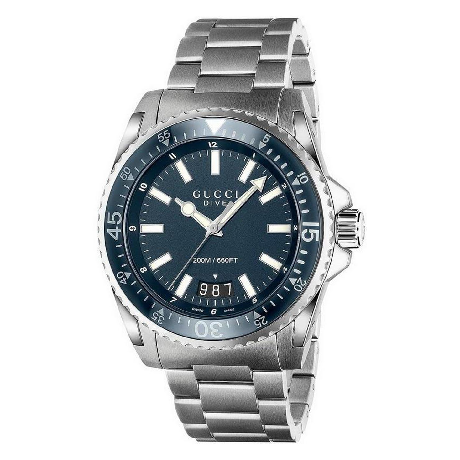 Gucci Dive Quartz Watch 45mm - YA136203