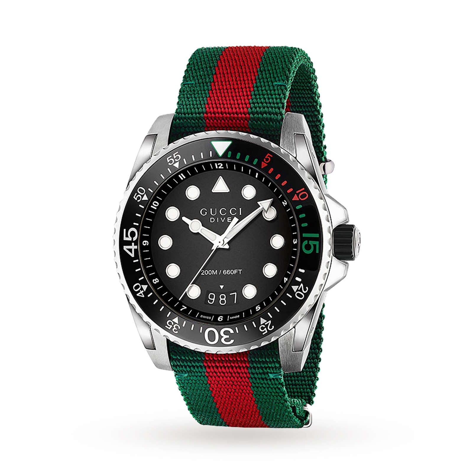 Gucci Dive Quartz Watch 45mm - YA136209