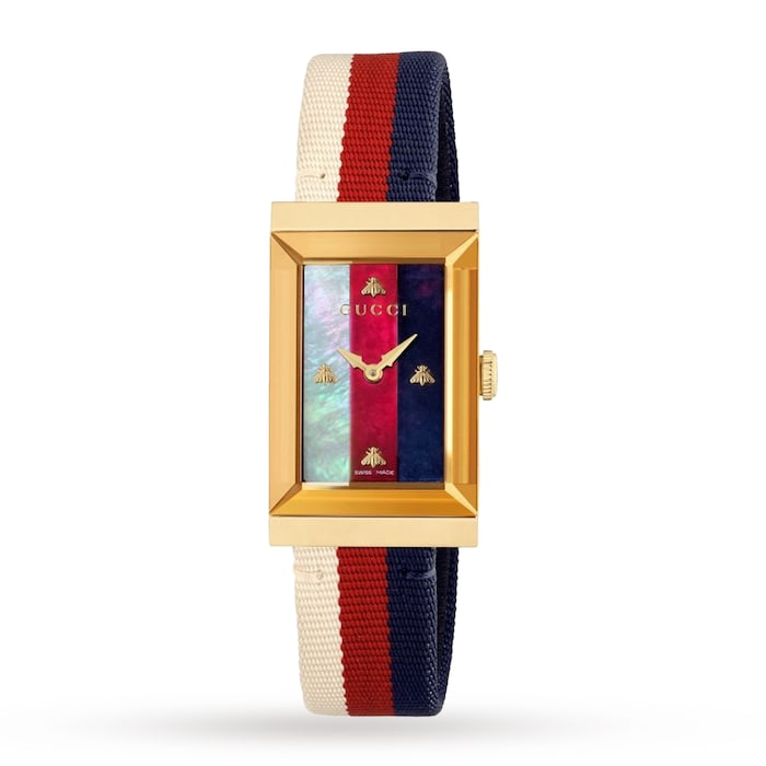 Gucci G-Frame Quartz Watch 34mm - YA147405