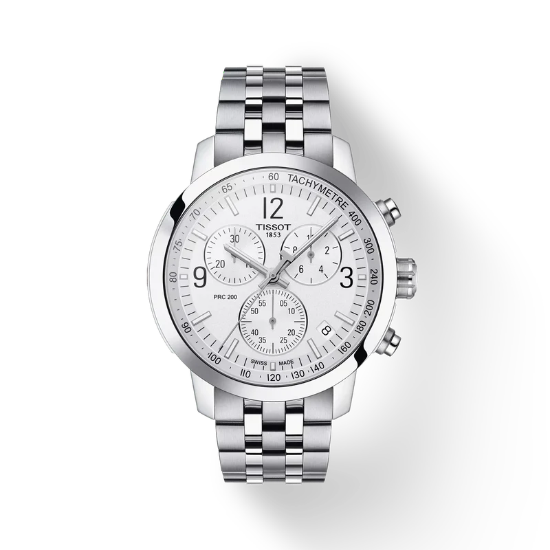 Tissot PRC 200 Chronograph Quartz Watch 43mm - T114.417.11.037.00