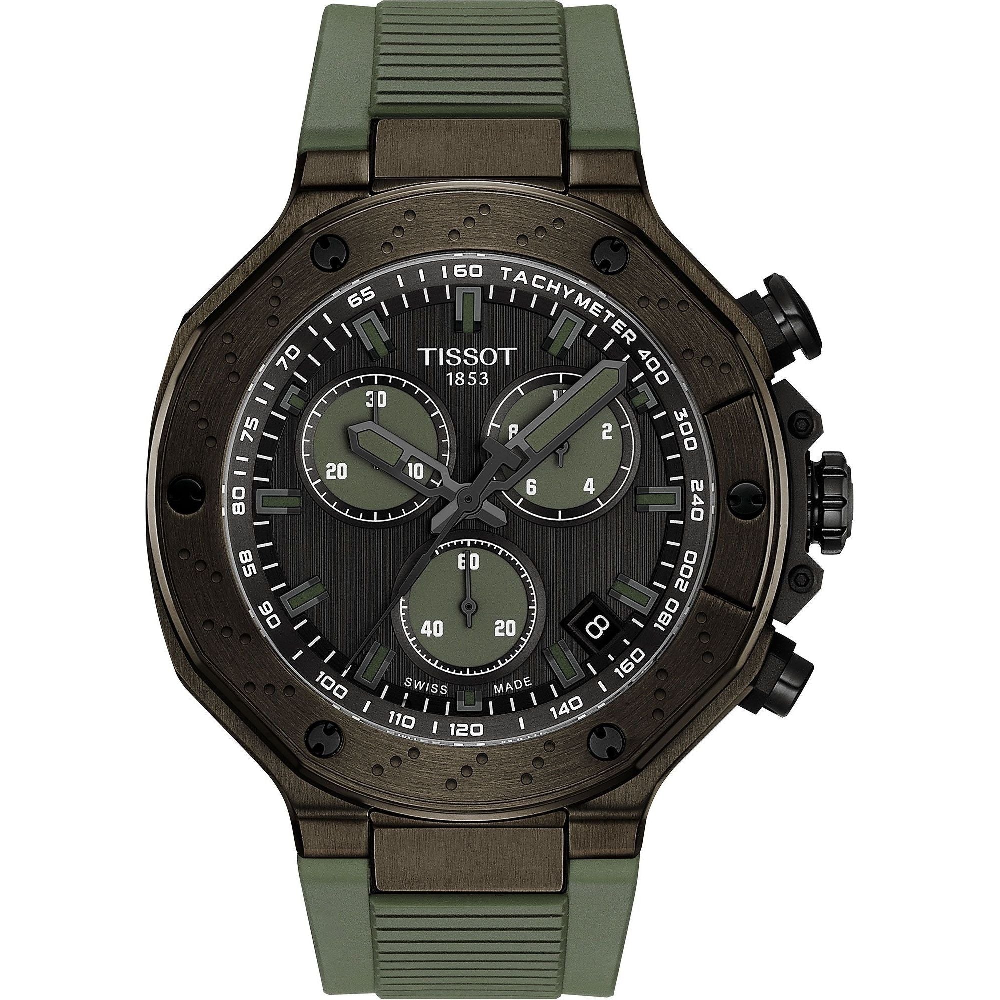 Tissot T-Race Chronograph Quartz Watch 45mm - T141.417.37.061.02