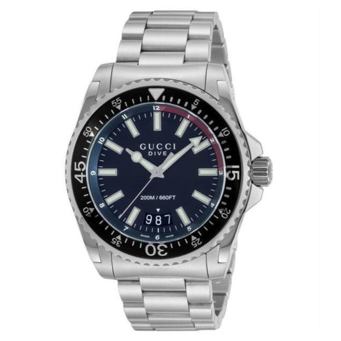 Gucci Dive Quartz Watch 45mm - YA136212